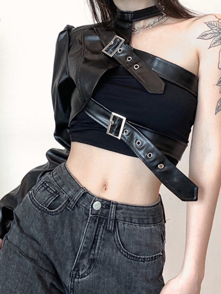 Goth techwear