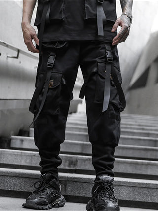Pantalon techwear noir