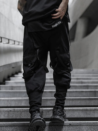 Pantalon techwear noir