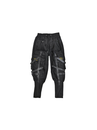 Pantalon techwear noir