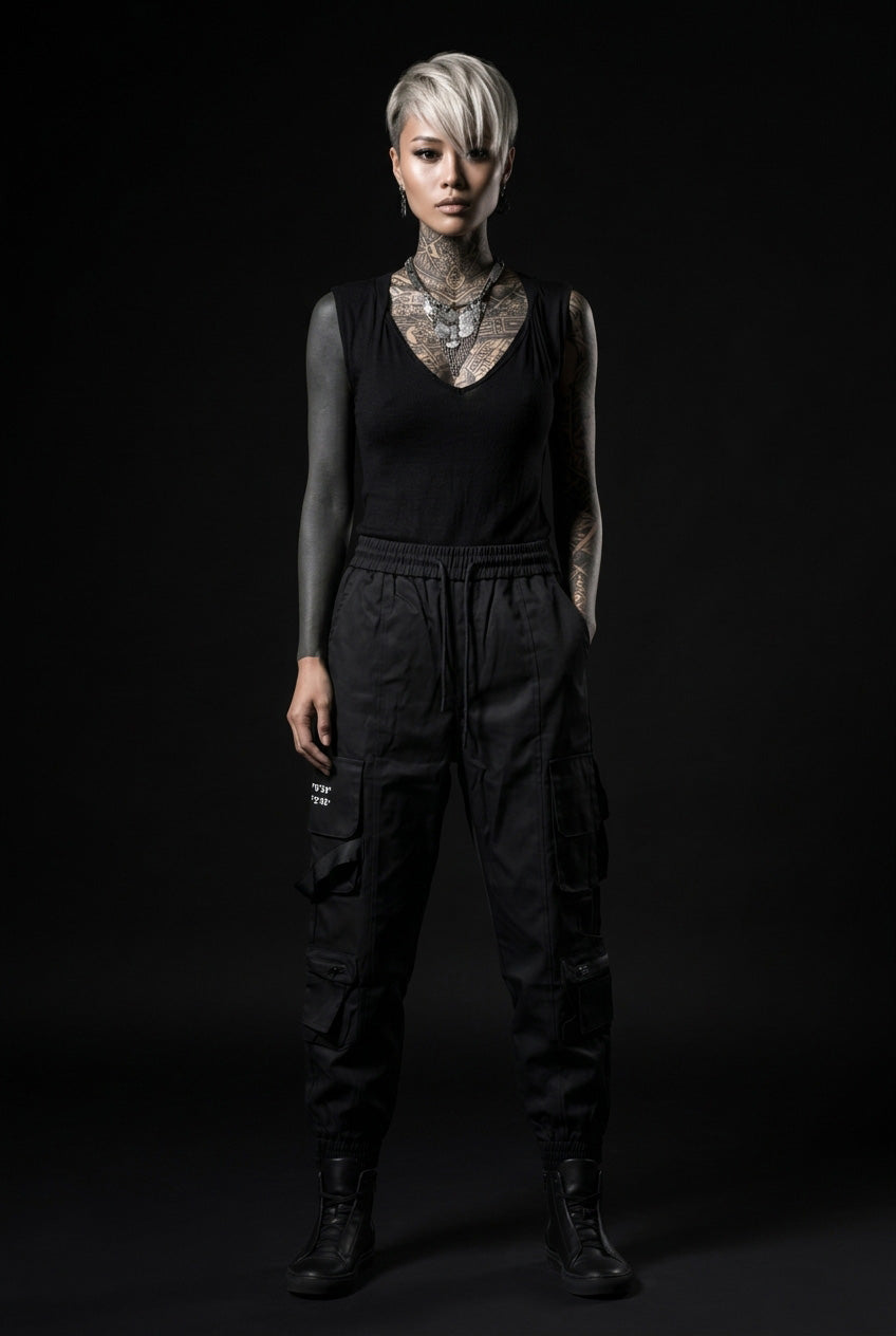 Pantaloni cargo techwear