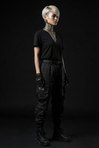 Pantaloni cargo techwear