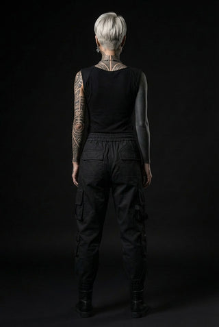 Pantaloni cargo techwear