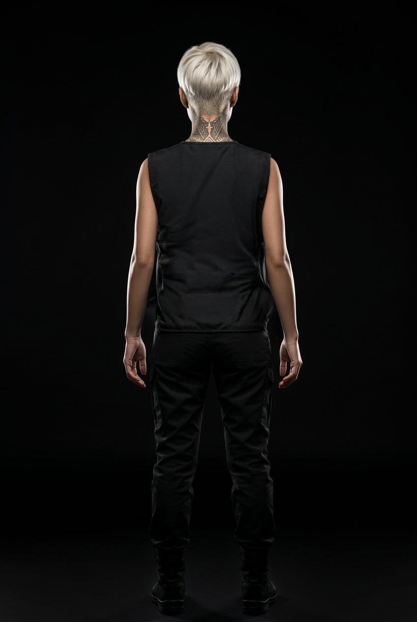 Gilet tattico nero