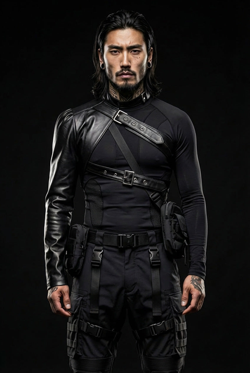 Goth techwear