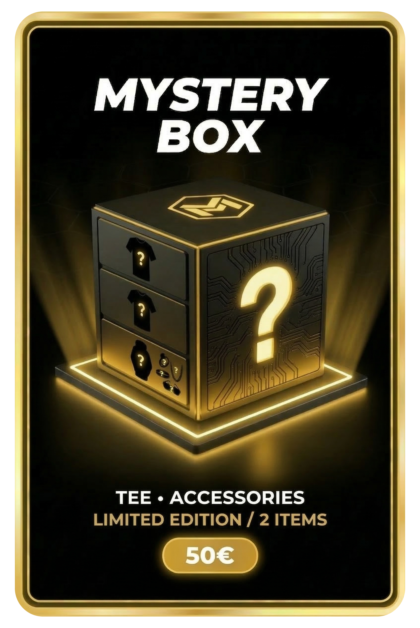 Mystery Box Techwear Gold