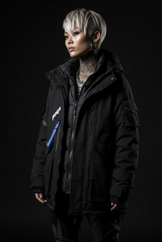 Oversized streetwear jacket