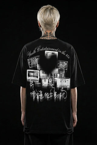 Tee shirt noir et blanc