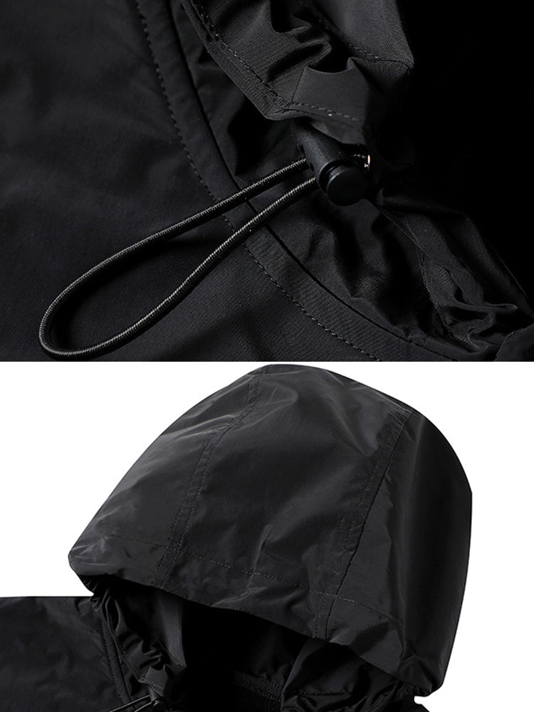 Black hoodie streetwear