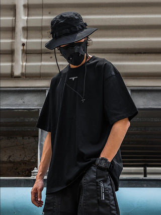 Tee shirt techwear noir